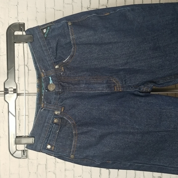 Enyce Jeans by Sean Combs Mens SZ 30/30 Y2K Dark Wash Baggy High Waisted Jeans - Picture 2 of 15
